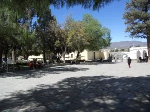 Salta - Plaza principal de Cachi
